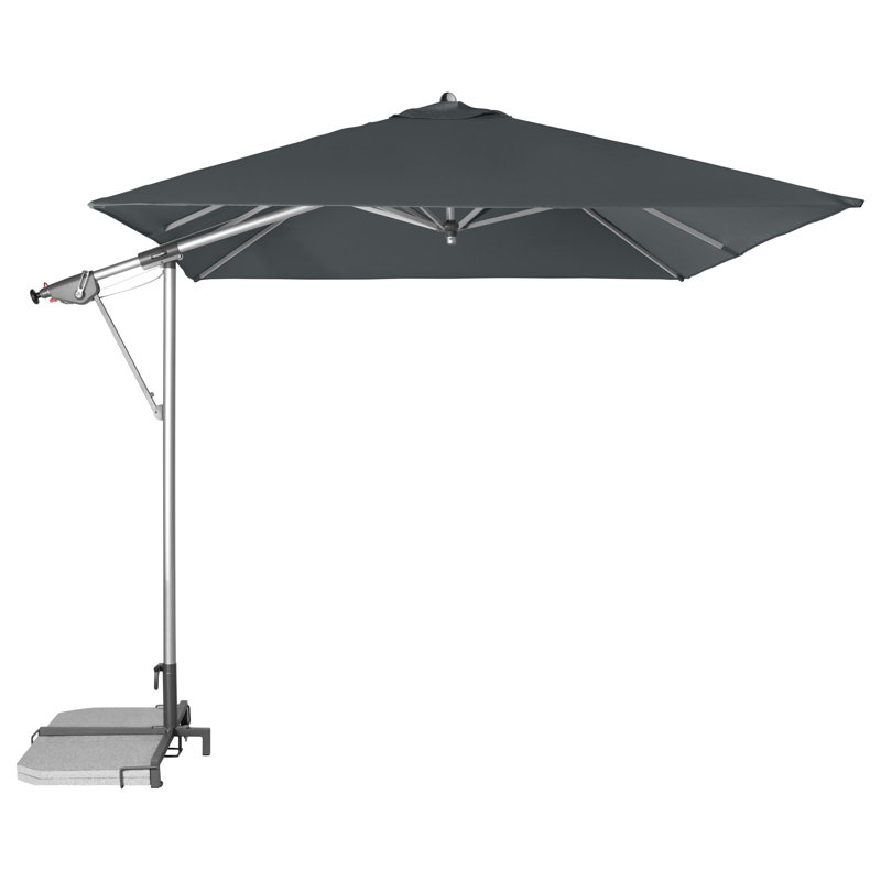 Doppler 3 m x 2,2 m rechteckiger Ampelschirm Sunline Wayfair.de
